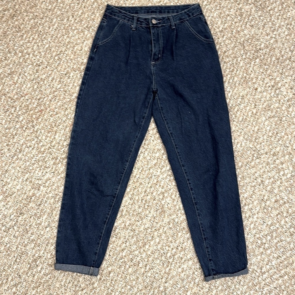 boyfriend SHEIN  Sm  jeans high waist with front full pockets denim